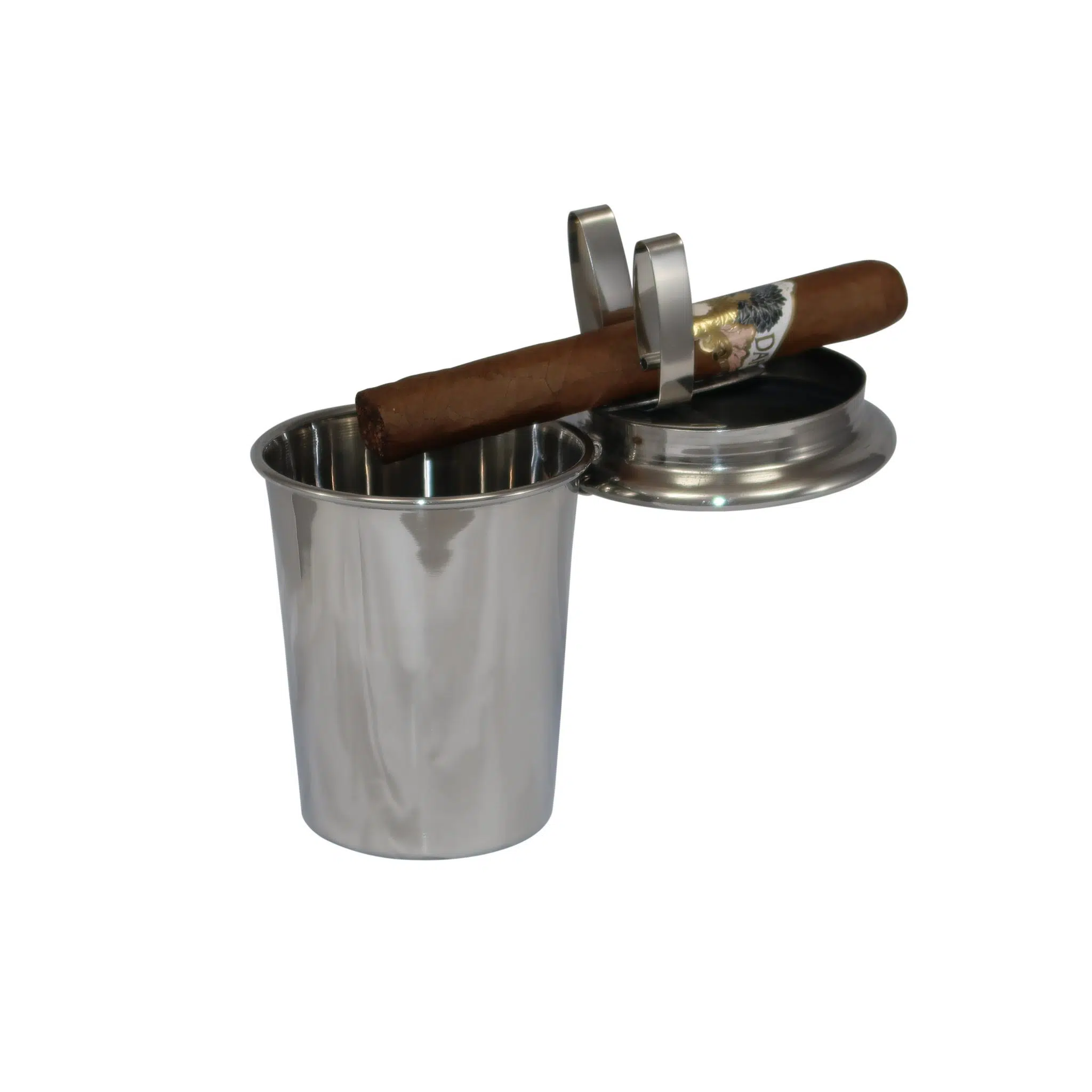 Stinky Cigar® Car Ashtray SS Solid Stainless Steel, Fits most cup holders -  StinkyCigar